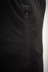Black mens running pants