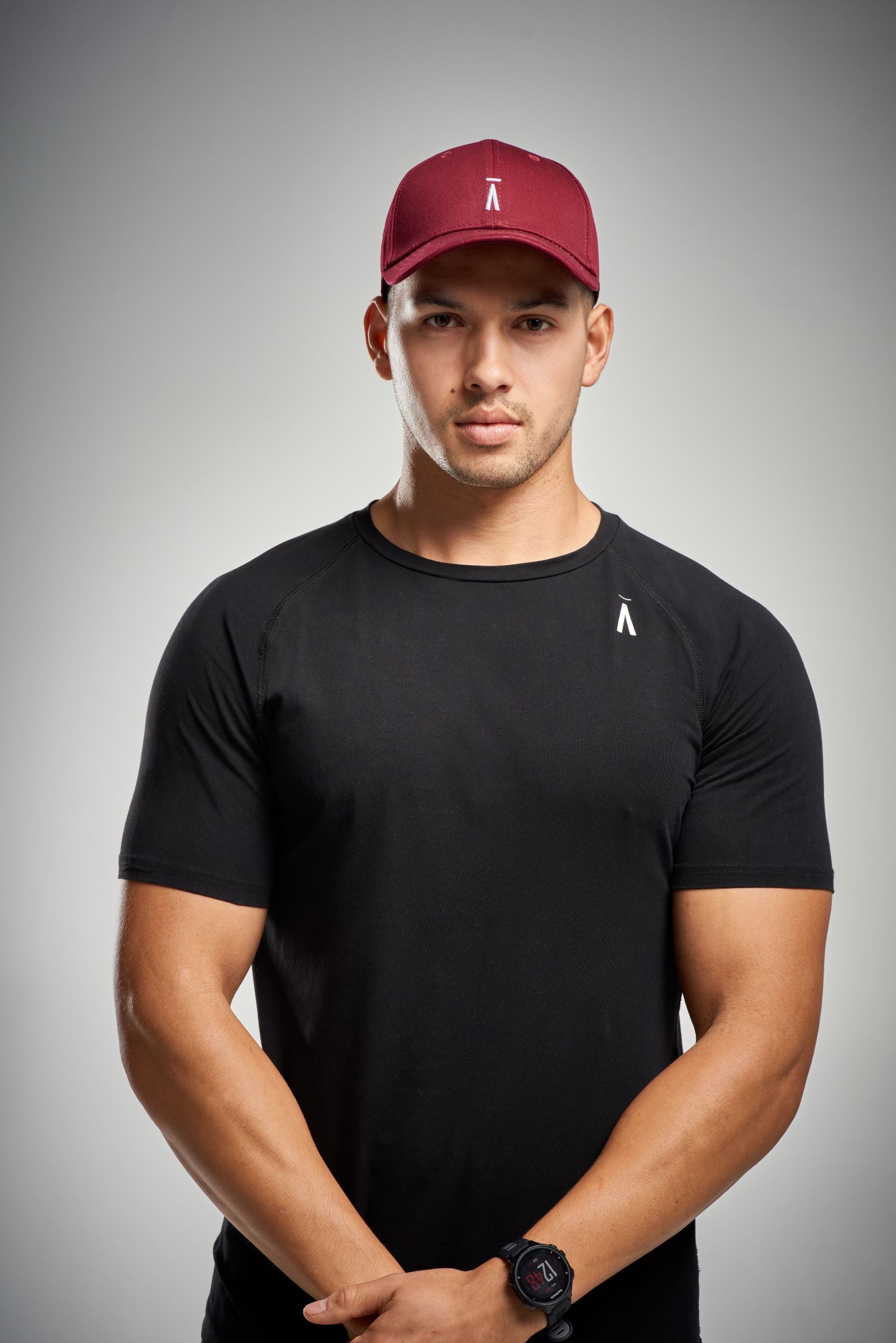 ANTE Peak Baseball Cap - Maroon (unisex)