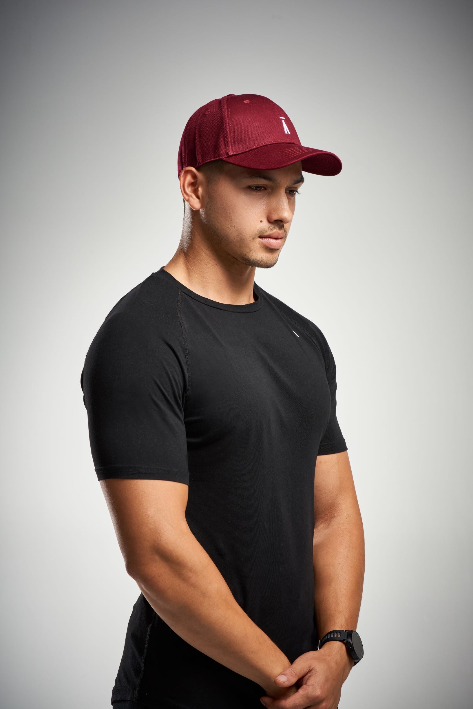 ANTE Peak Baseball Cap - Maroon (unisex)